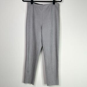 Zara Checkered Plaid High Rise Pull On Stretch Leggings Women's Size Large